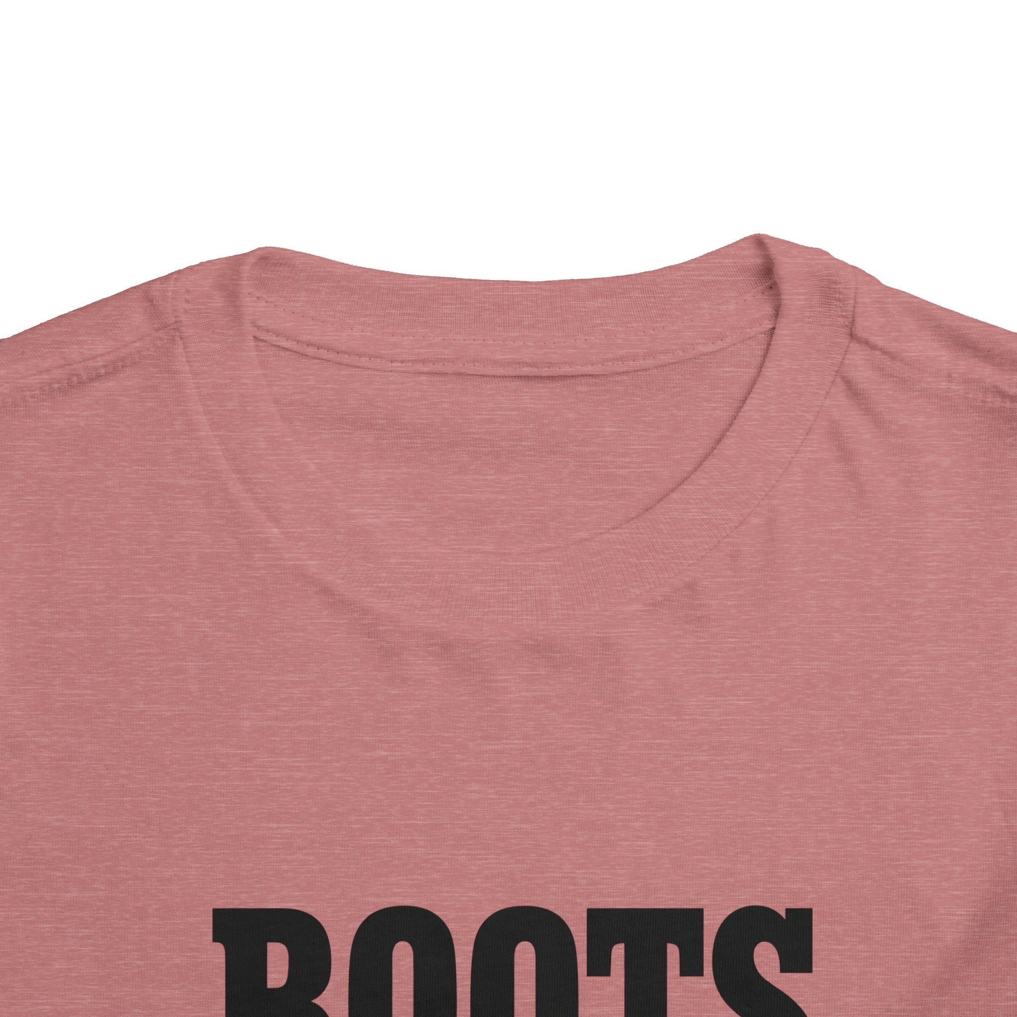 Toddler Tee - "Boots Jeans Jesus" Graphic