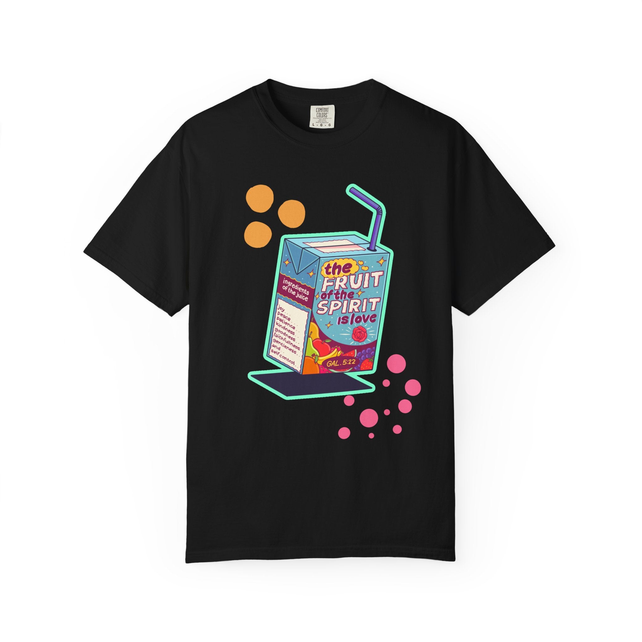 Retro Juice Box 'The Fruit and Spirit of Love' Graphic Tee