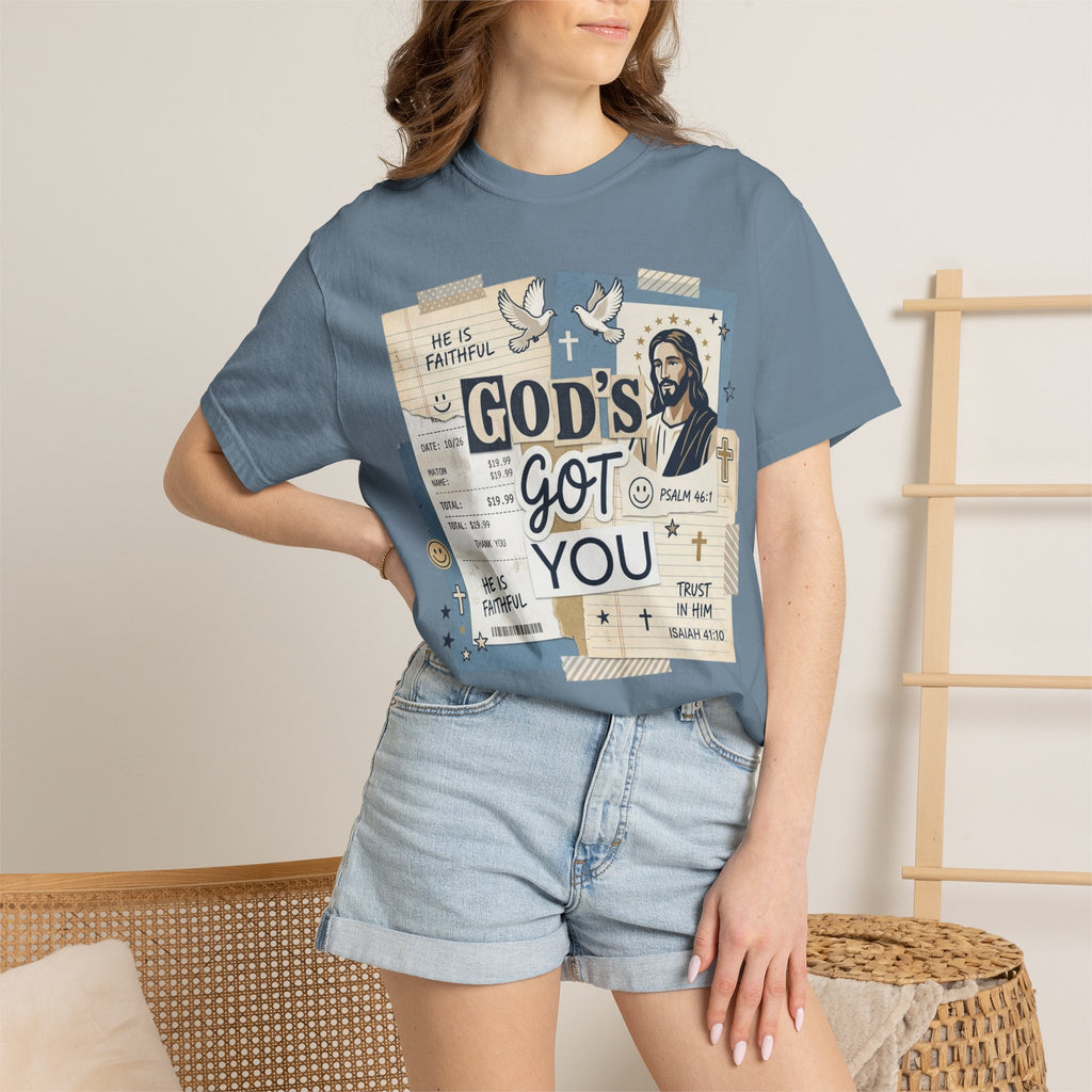God's Got You Christian T-Shirt — Inspirational Faith Tee