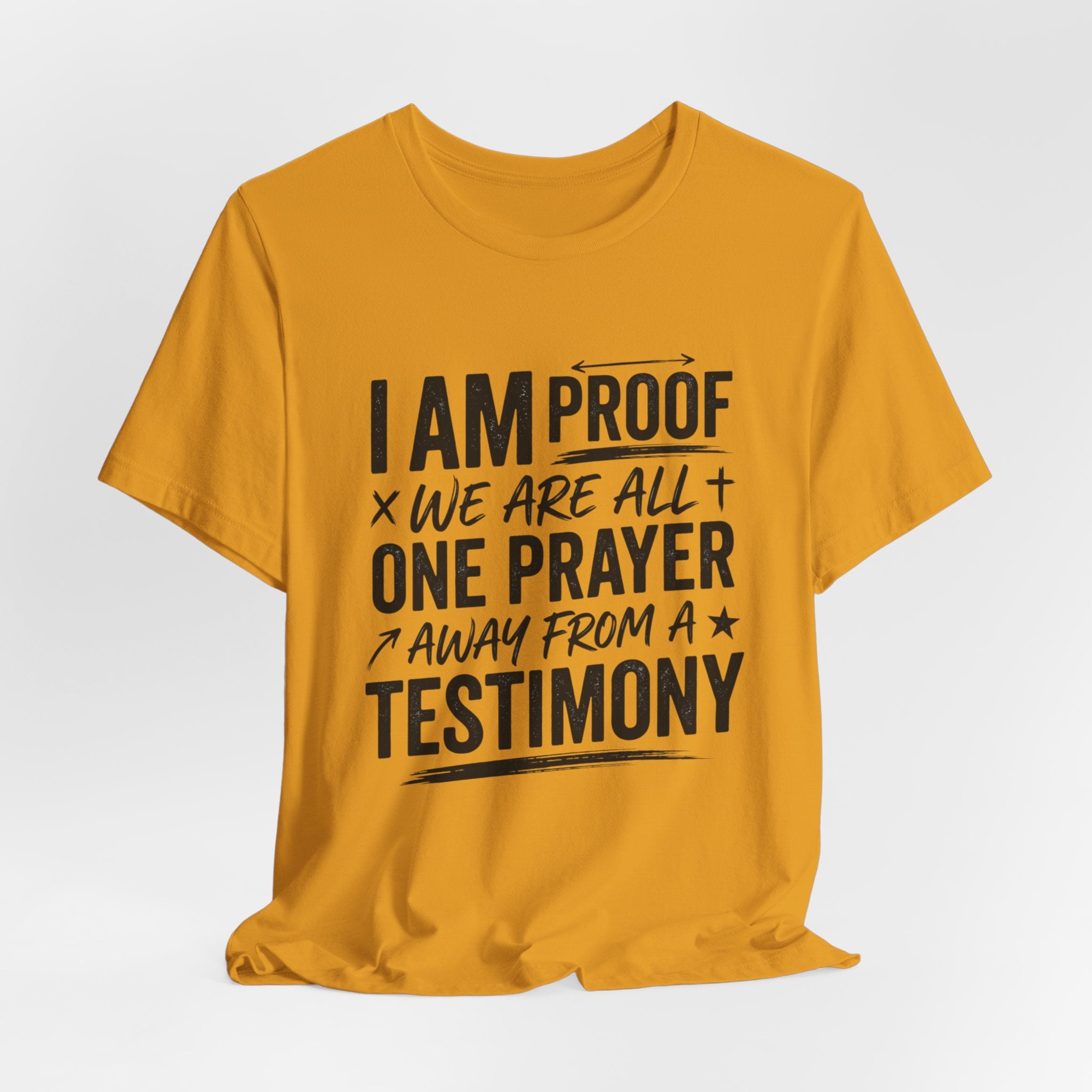 I Am Proof Prayer Testimony T-Shirt