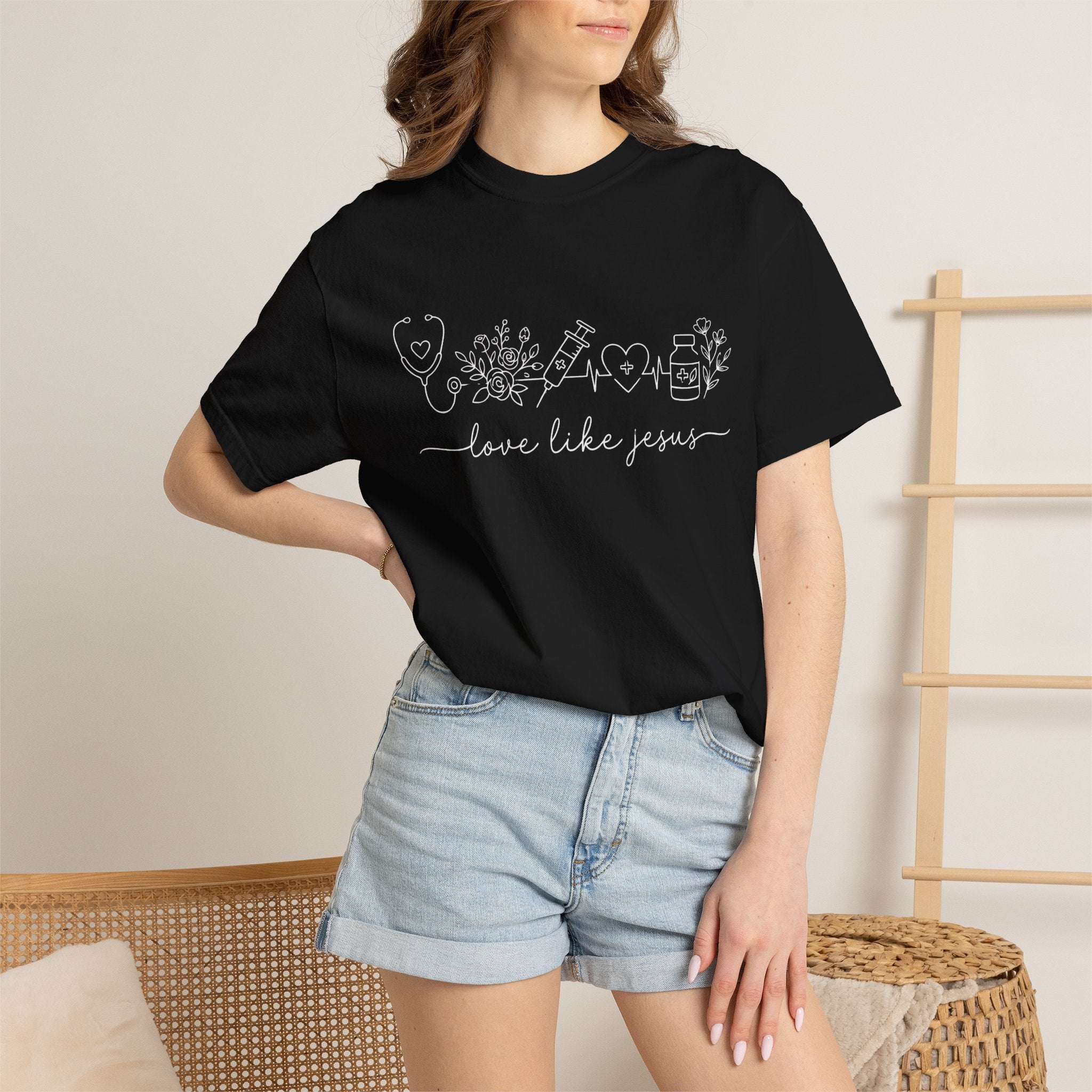 Classic White Tee - Plain Unisex Jersey Short Sleeve T-Shirt