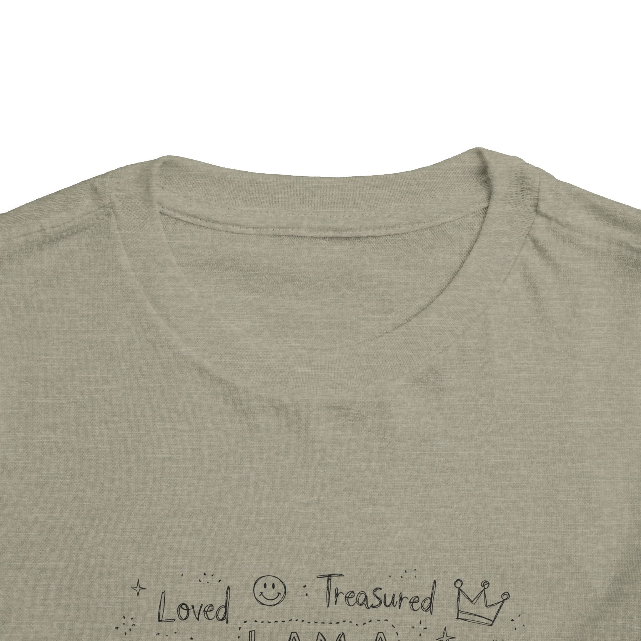 Toddler Tee — "I Am a Child of God" Inspirational Faith Shirt