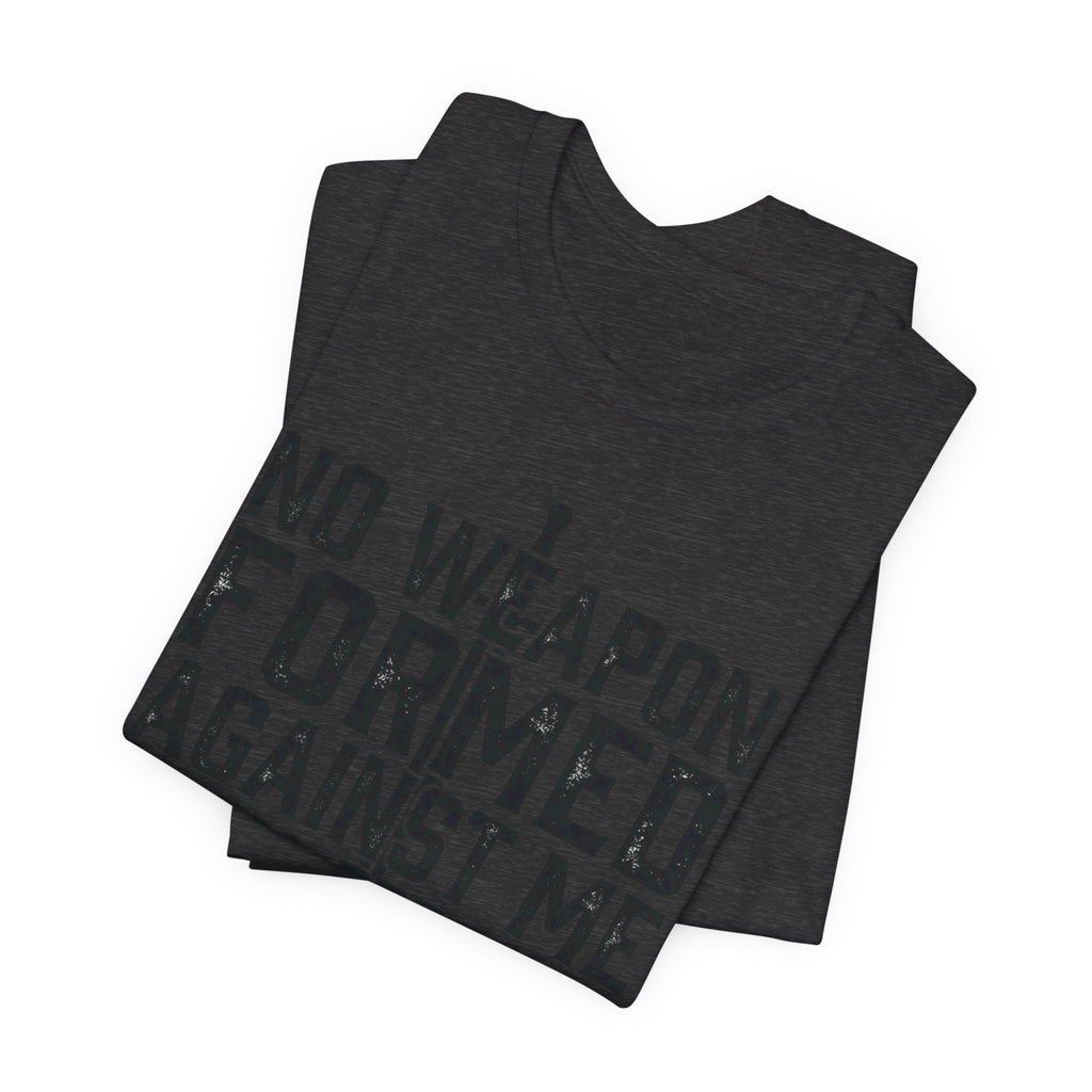 Inspirational Quote Tee - Isaiah 54:17 Unisex Jersey Short Sleeve Shirt