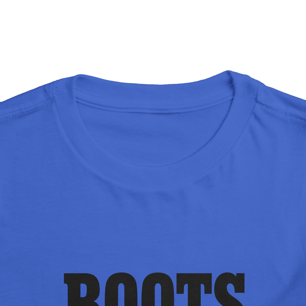 Toddler Tee - "Boots Jeans Jesus" Graphic