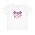 Toddler Tee — “Kindness Is a Fruit of the Spirit” Christian Kids Shirt