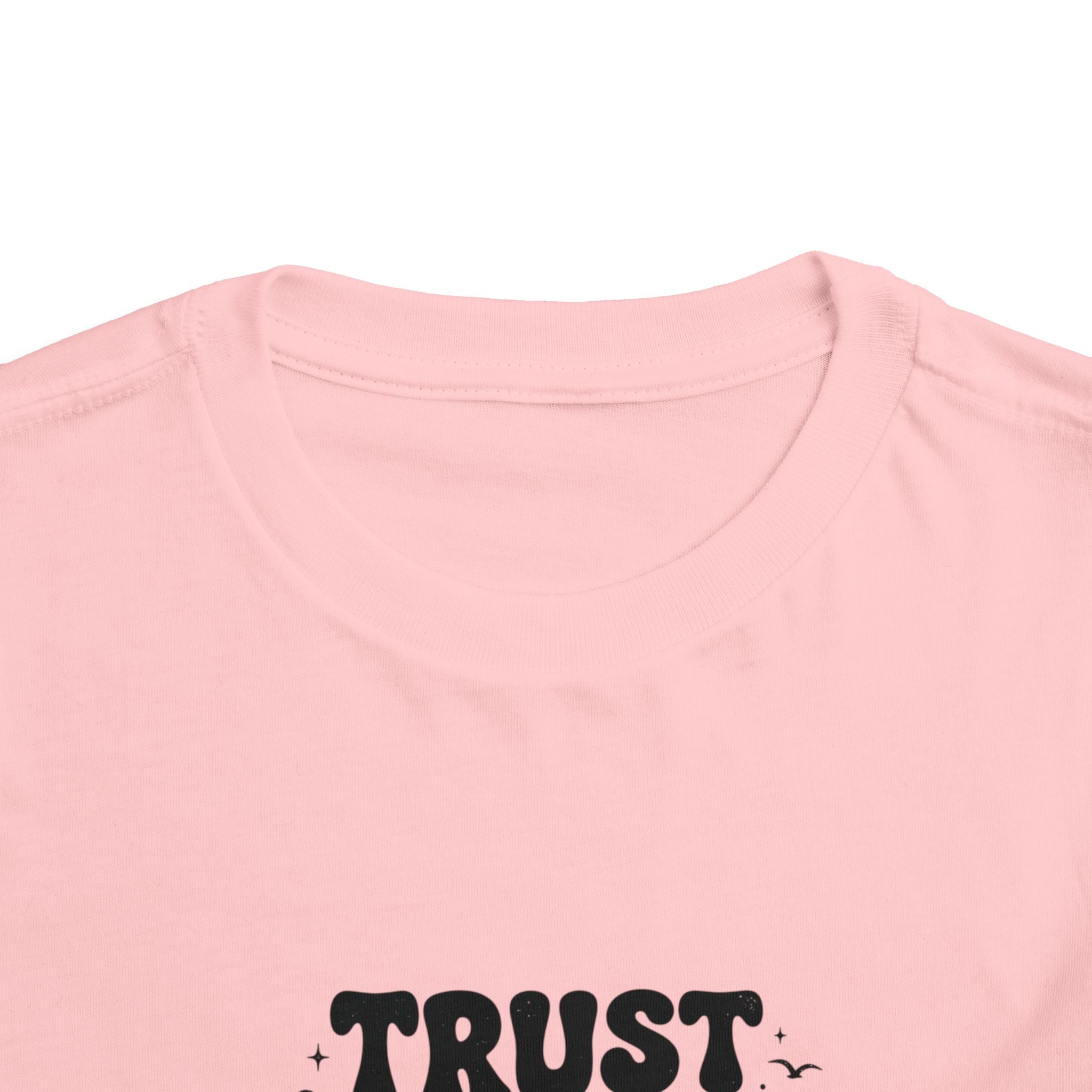 Toddler Tee - "Trust the One Who Calms the Seas" Biblical Kids Shirt (Mark 4:39)