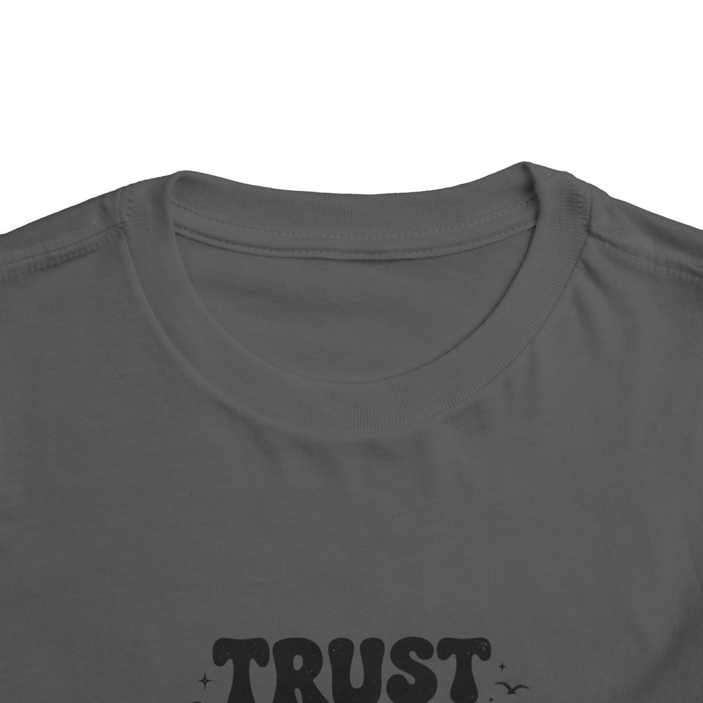 Toddler Tee - "Trust the One Who Calms the Seas" Biblical Kids Shirt (Mark 4:39)