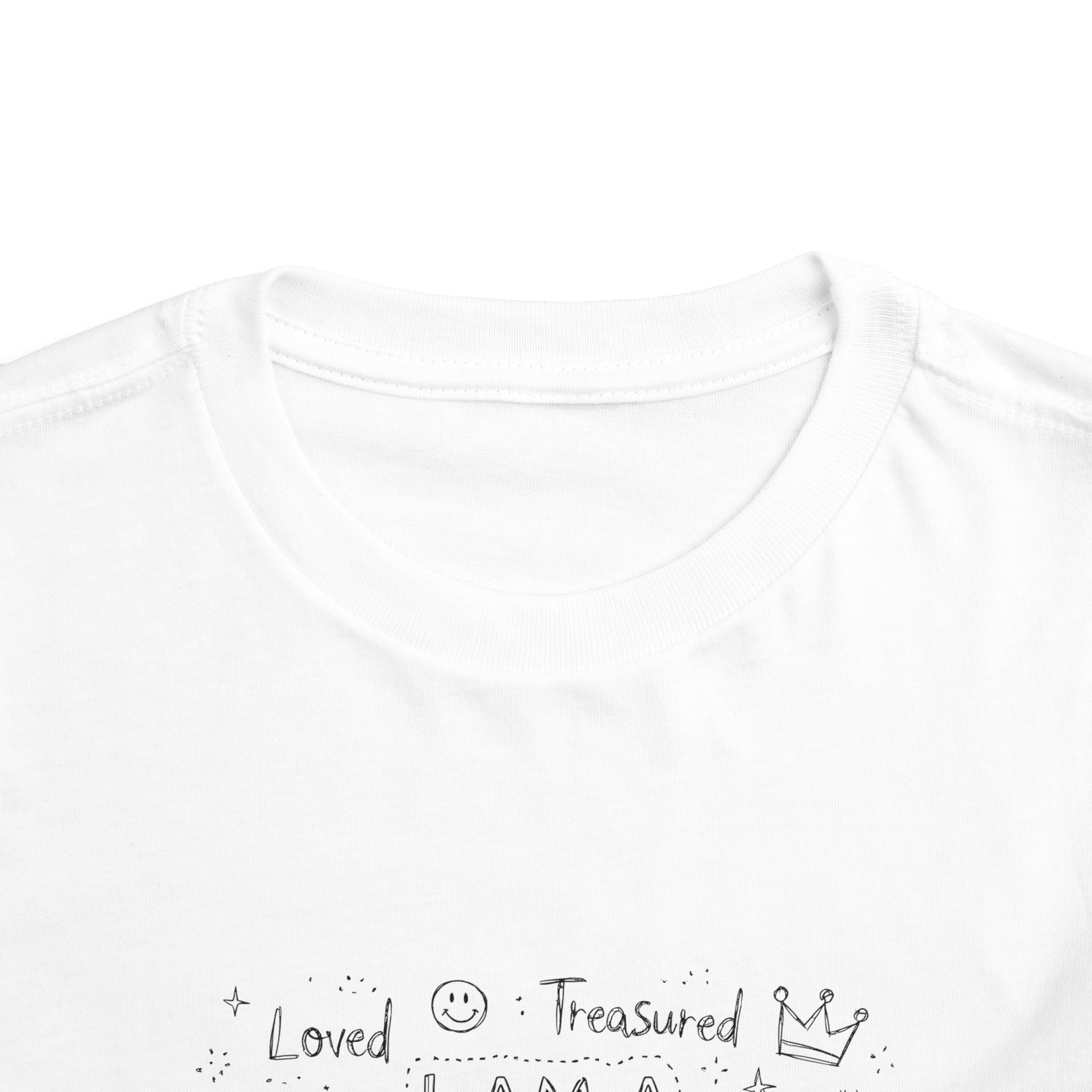 Toddler Tee — "I Am a Child of God" Inspirational Faith Shirt