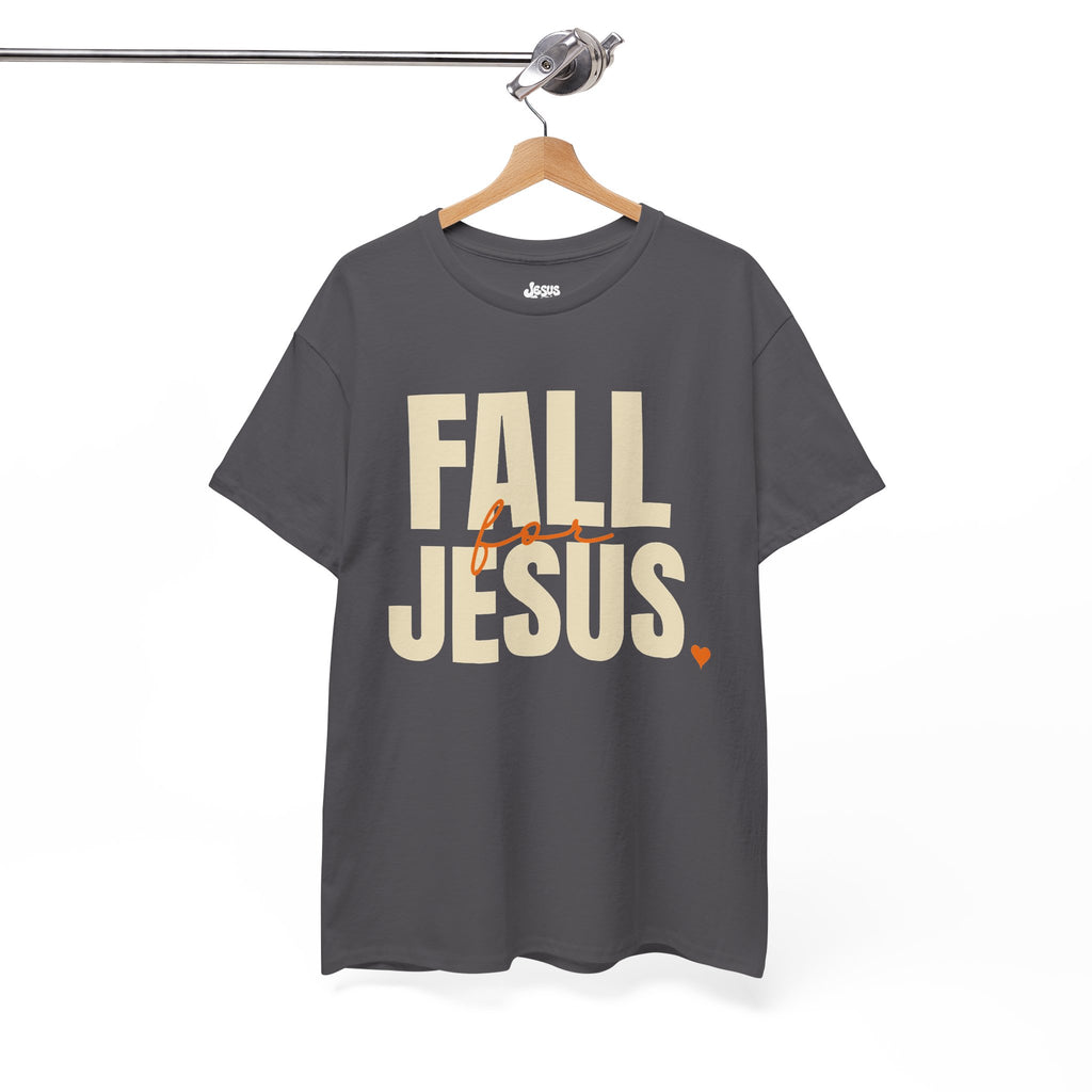 Fall Jesus Tee — Autumn Christian Graphic T-Shirt