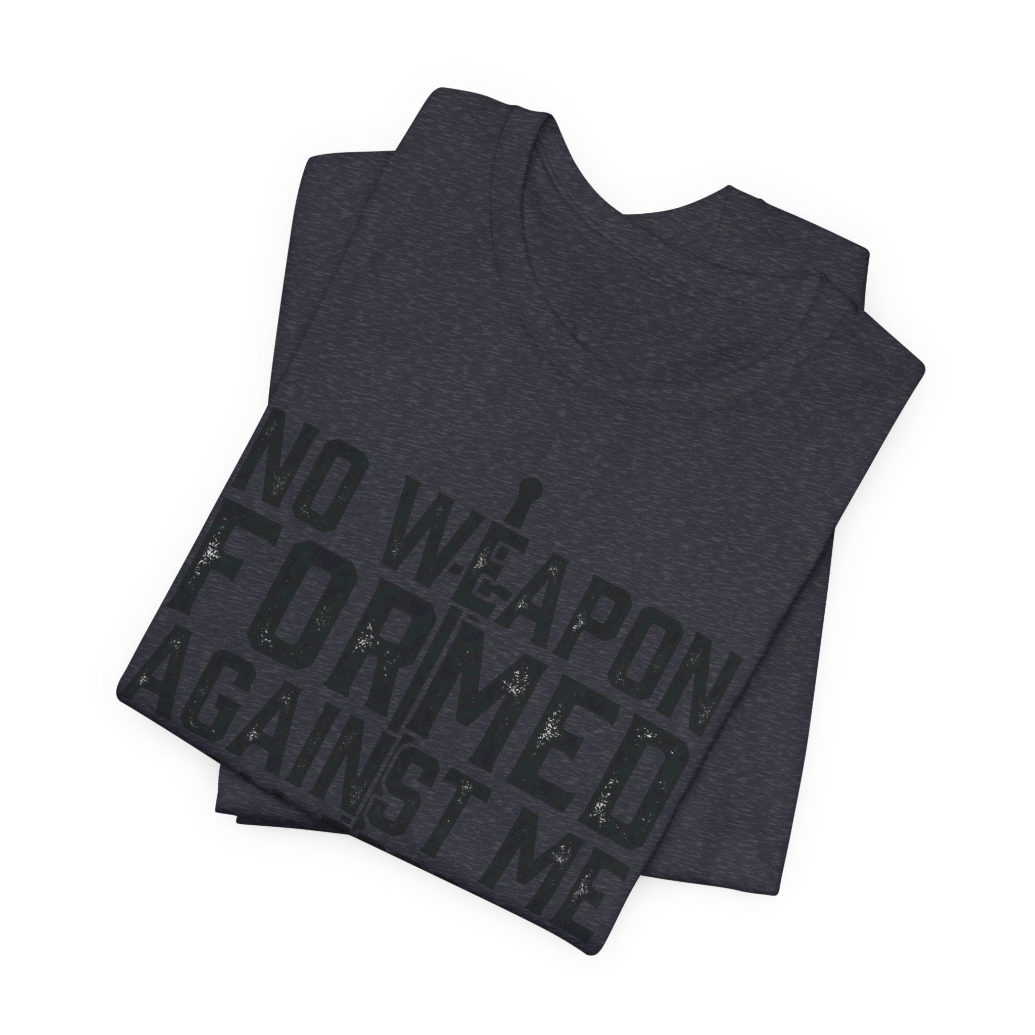 Inspirational Quote Tee - Isaiah 54:17 Unisex Jersey Short Sleeve Shirt