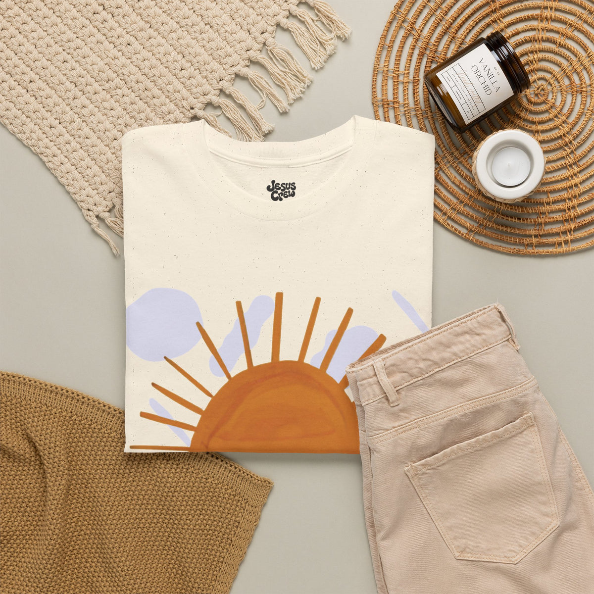 Let Your Light Shine T-Shirt — Inspirational Christian Sunshine Tee