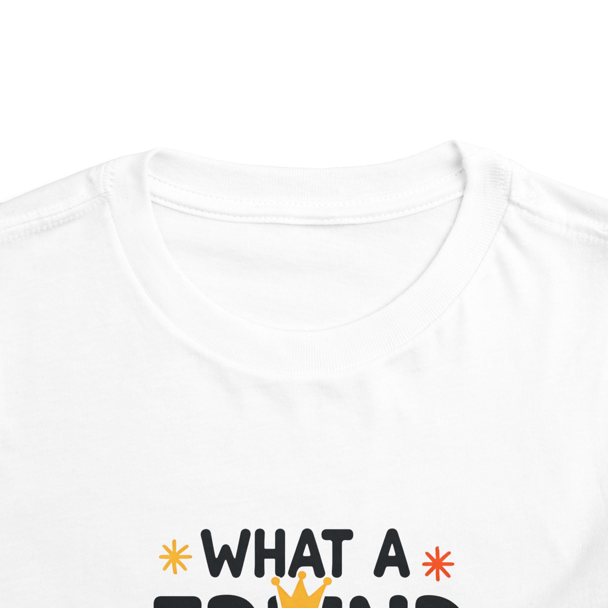 Toddler Tee — "What a Friend We Have in Jesus" Christian Kids Shirt