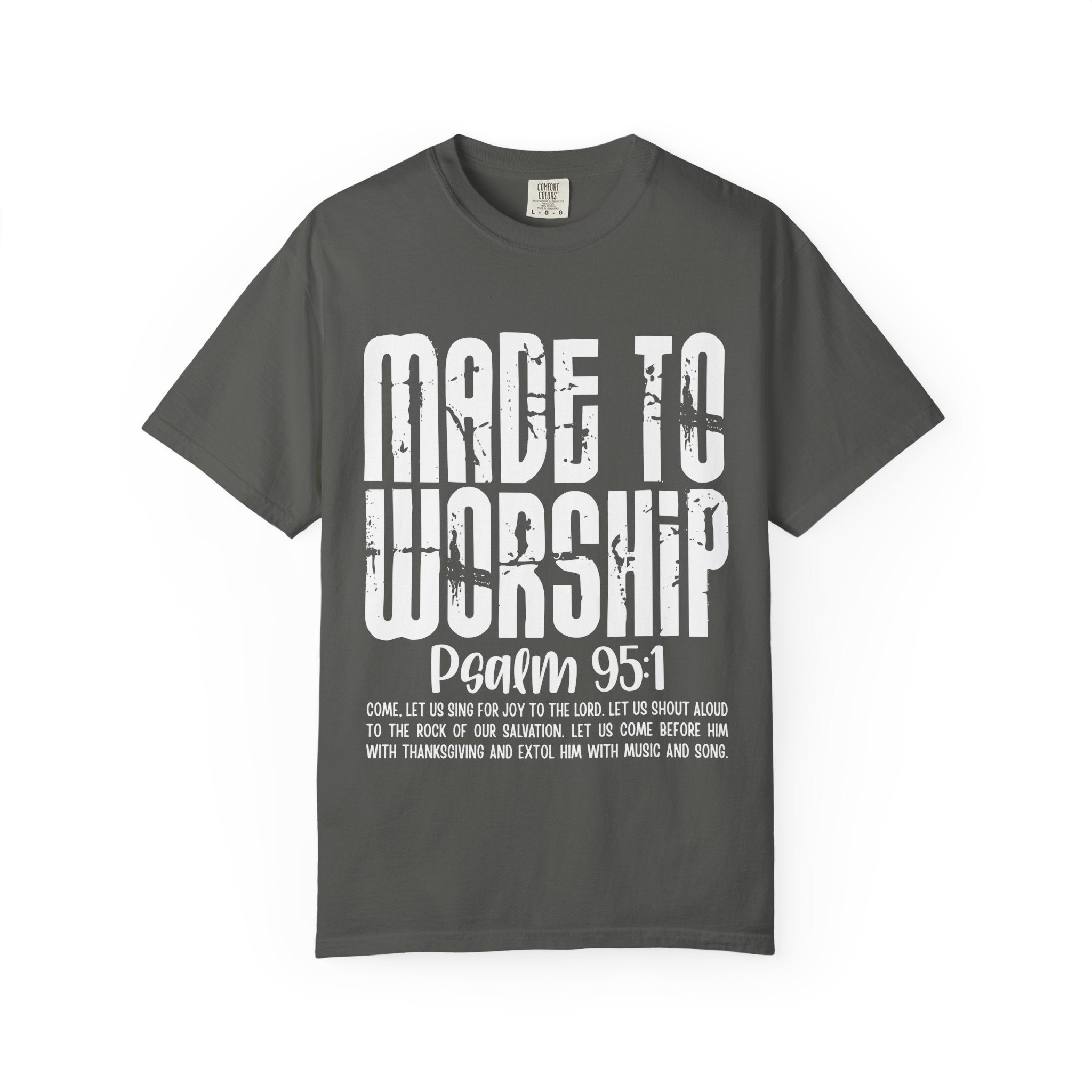 Made To Worship Psalms 95:1