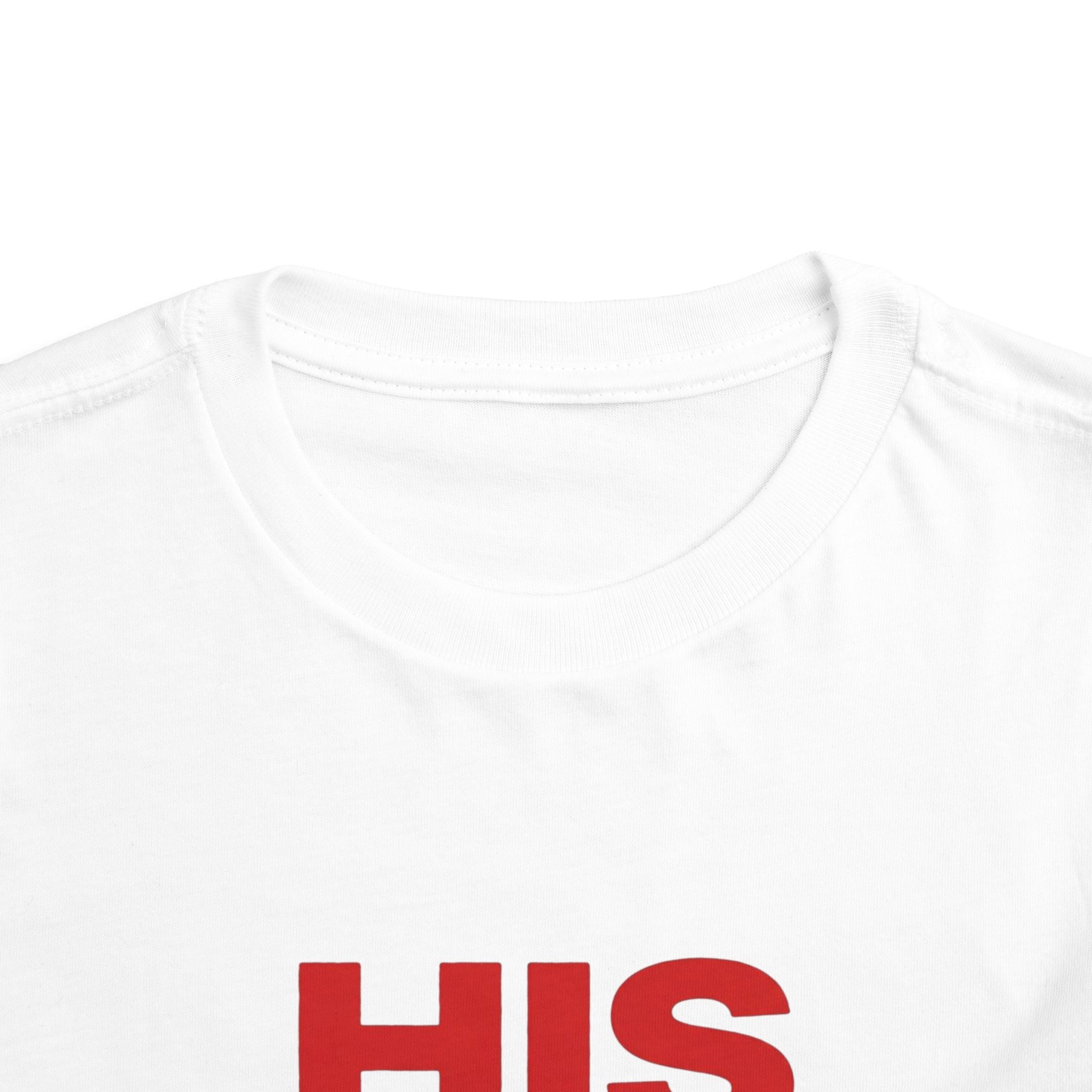 Toddler Tee - "His Way Is Better" Christian Graphic Shirt