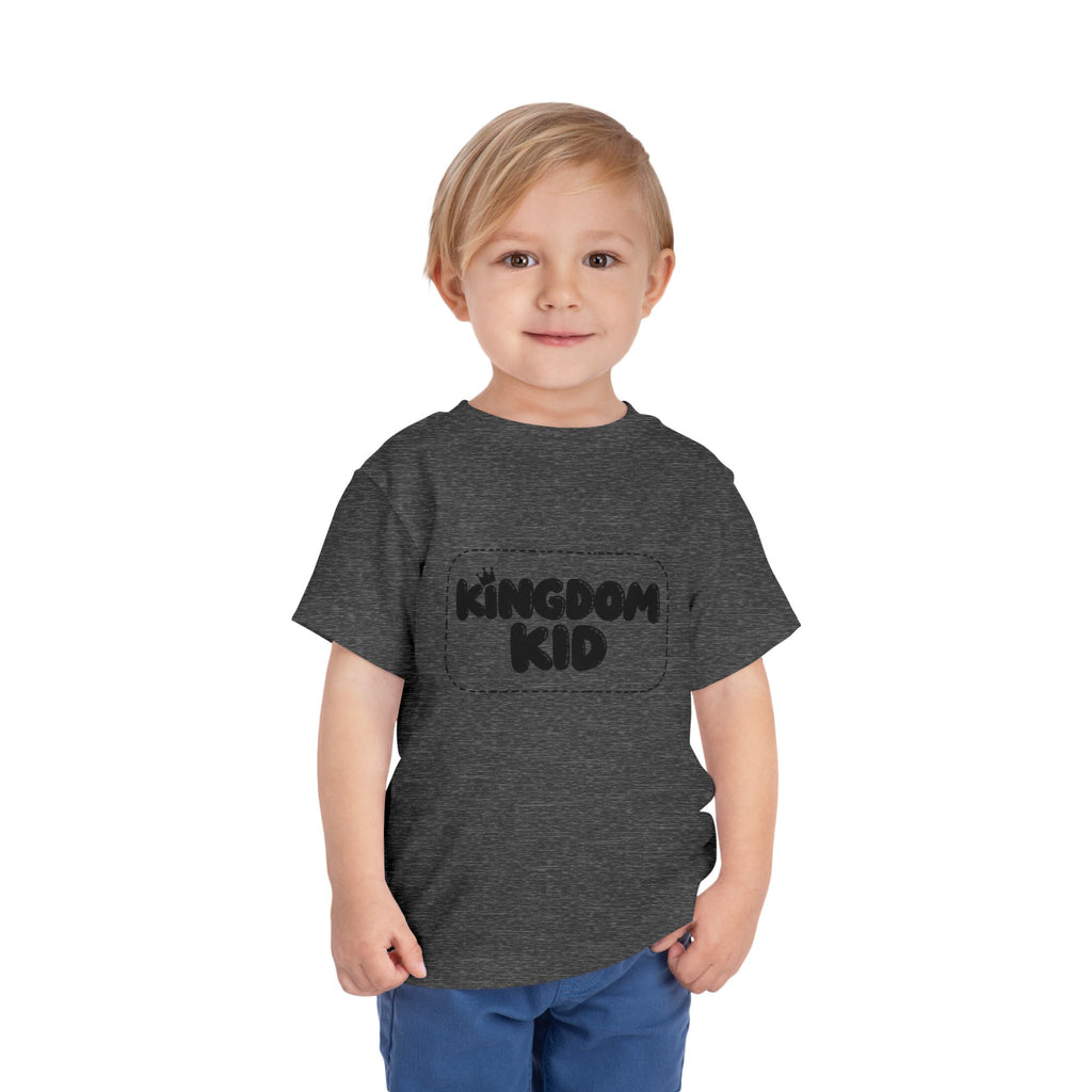 Kingdom Kid Toddler Tee — Christian Kids Short Sleeve Shirt