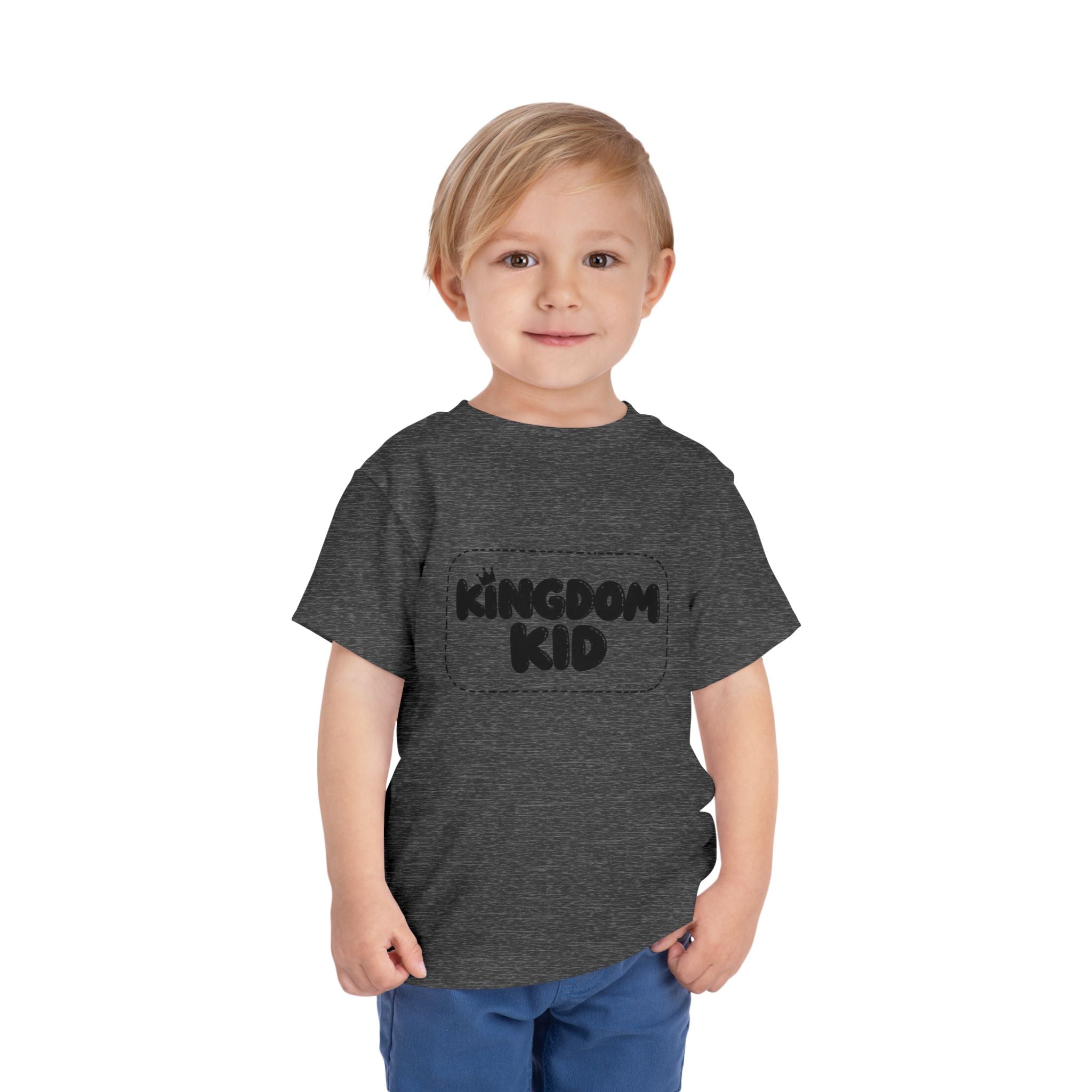 Kingdom Kid Toddler Tee — Christian Kids Short Sleeve Shirt