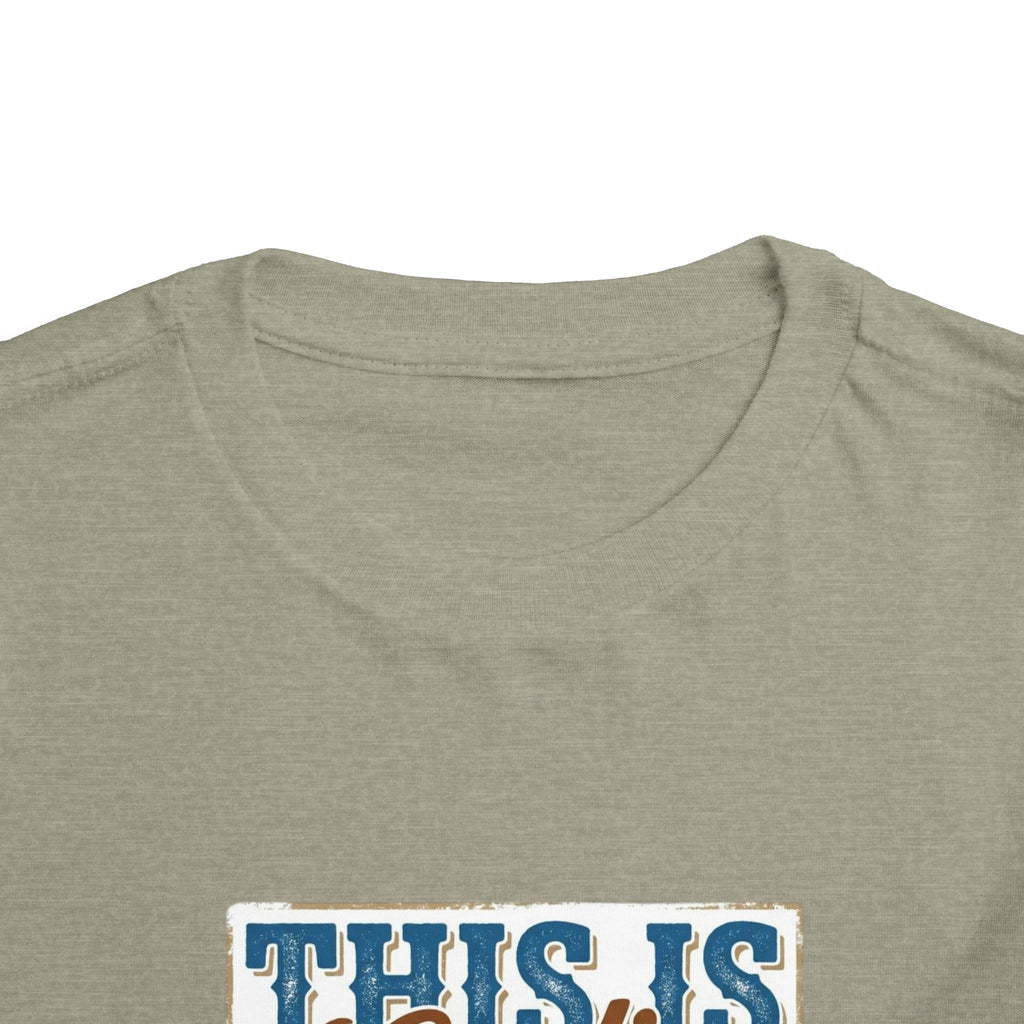 Toddler Tee - "This Is God’s Country" Psalm 50:11 Christian Kids Shirt