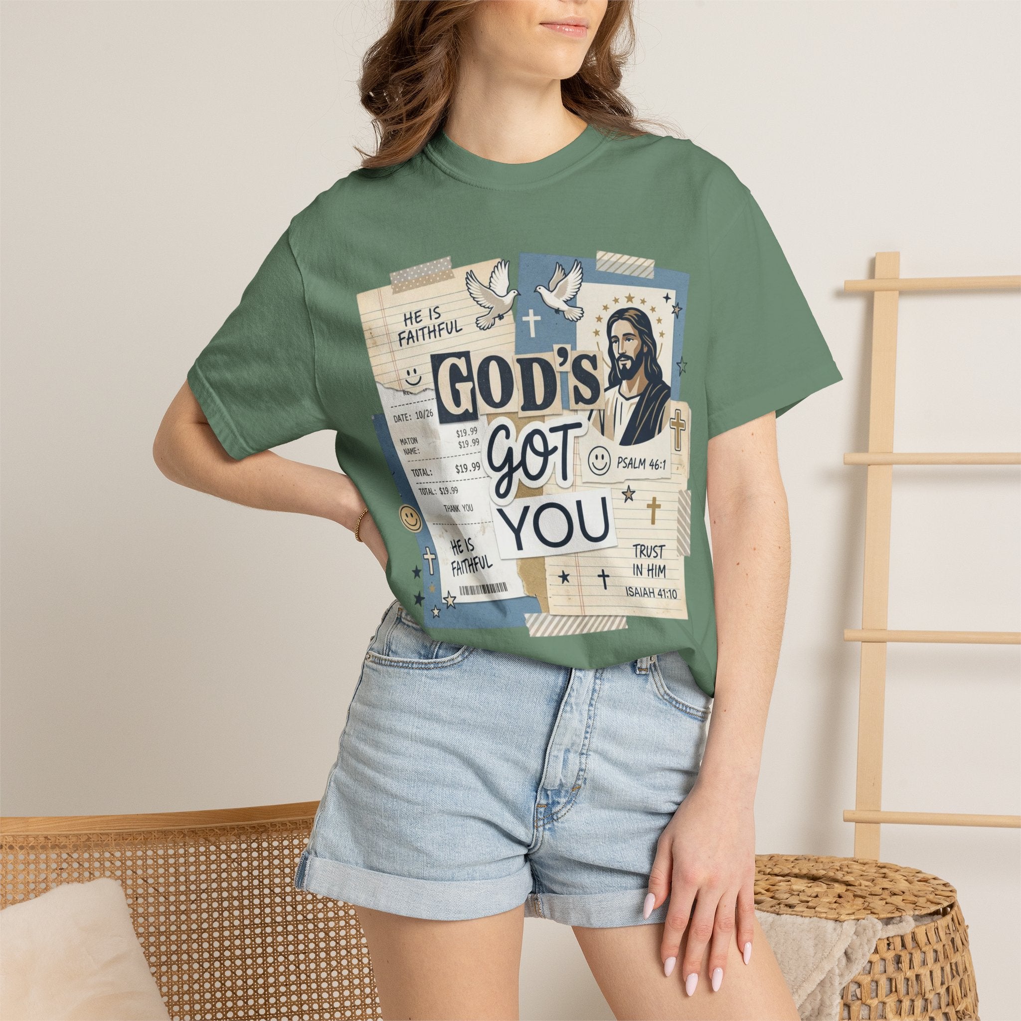 God's Got You Christian T-Shirt — Inspirational Faith Tee