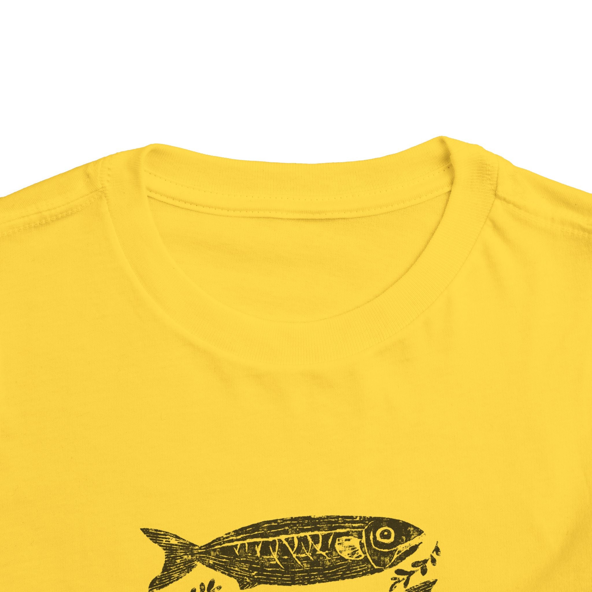 Toddler Fish Tee — "I'll Give You All Of My Fishes And Loves" Cute Nautical Shirt