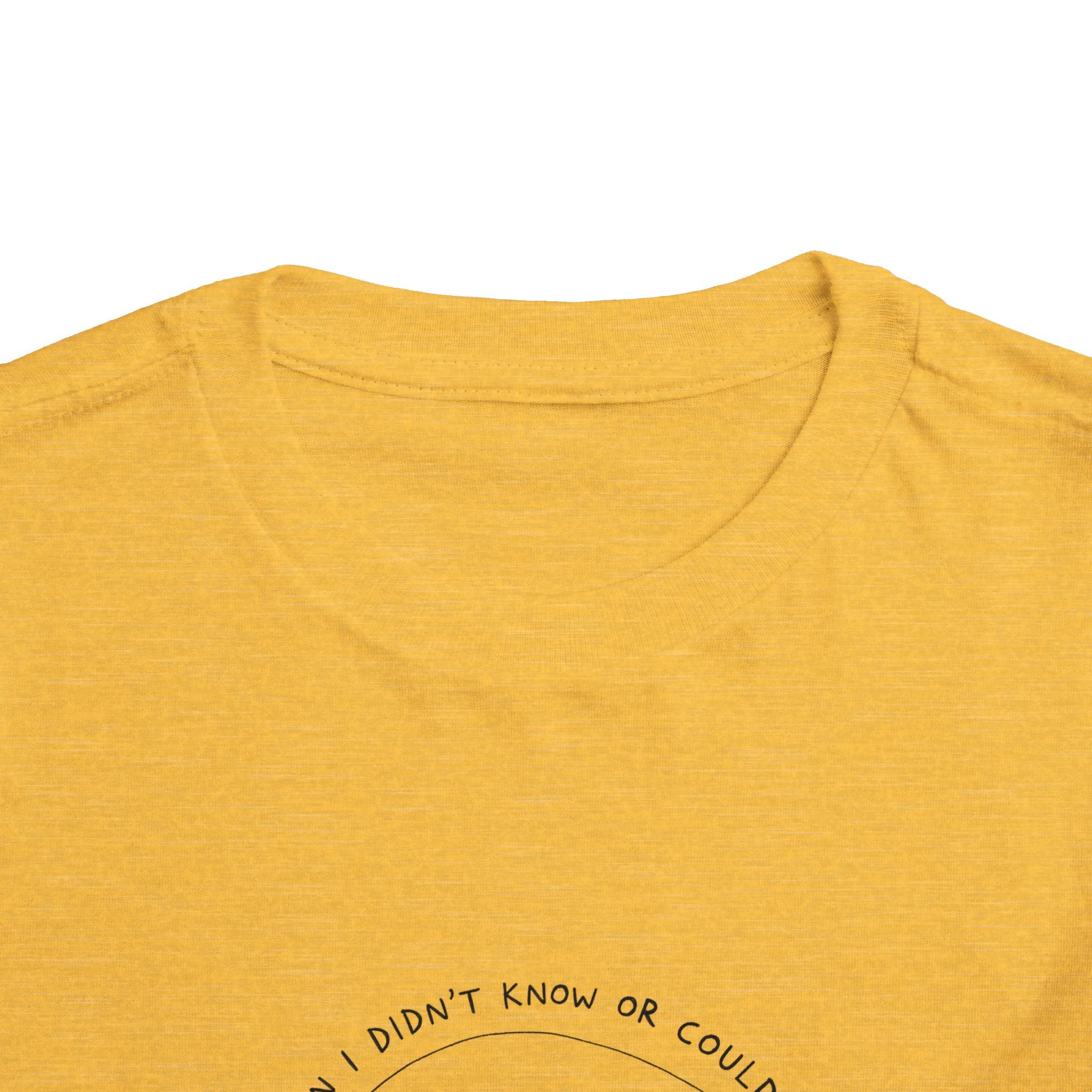 Toddler Tee — 'There Was Jesus' Mary & Baby Minimalist Christian Kids Shirt