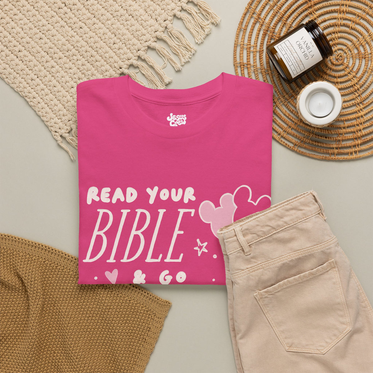 Read Your Bible, Theme Parks T-Shirt — Christian Faith & Fun Graphic Tee