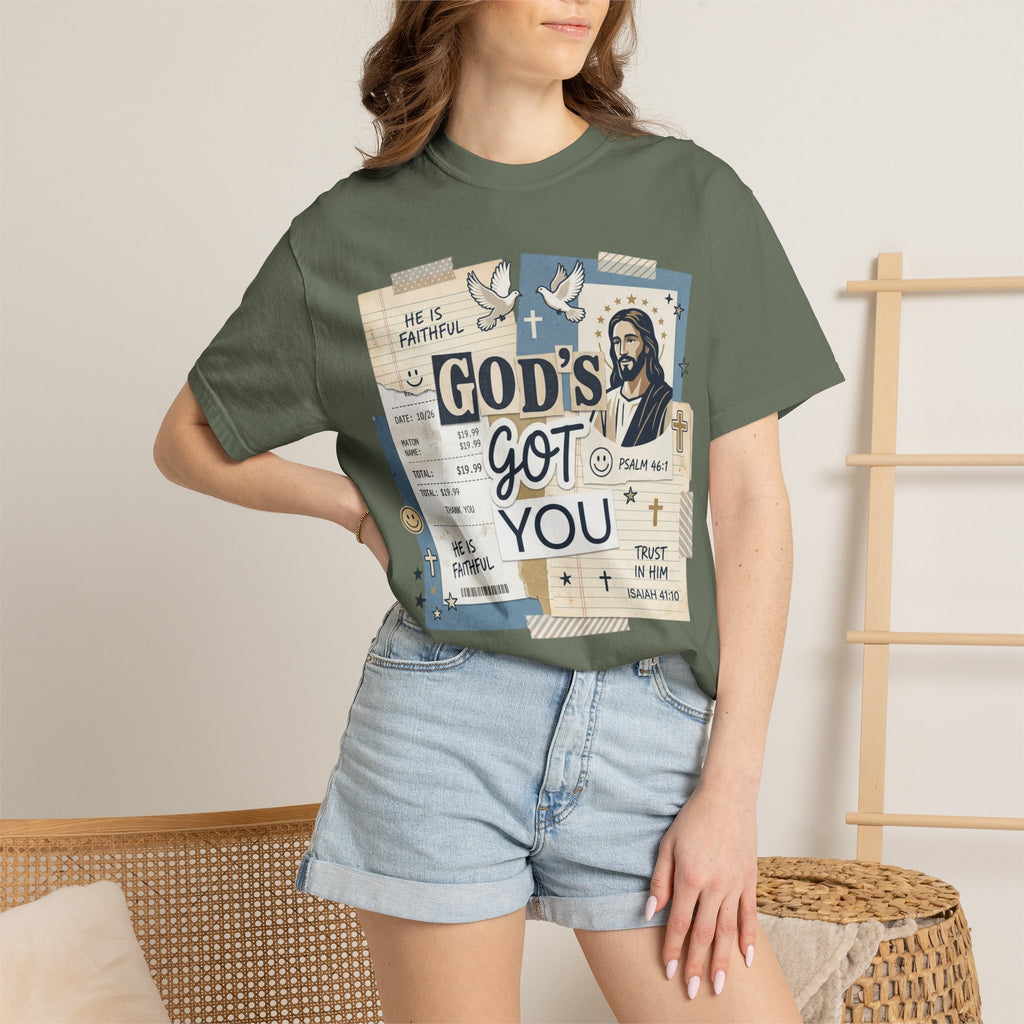 God's Got You Christian T-Shirt — Inspirational Faith Tee