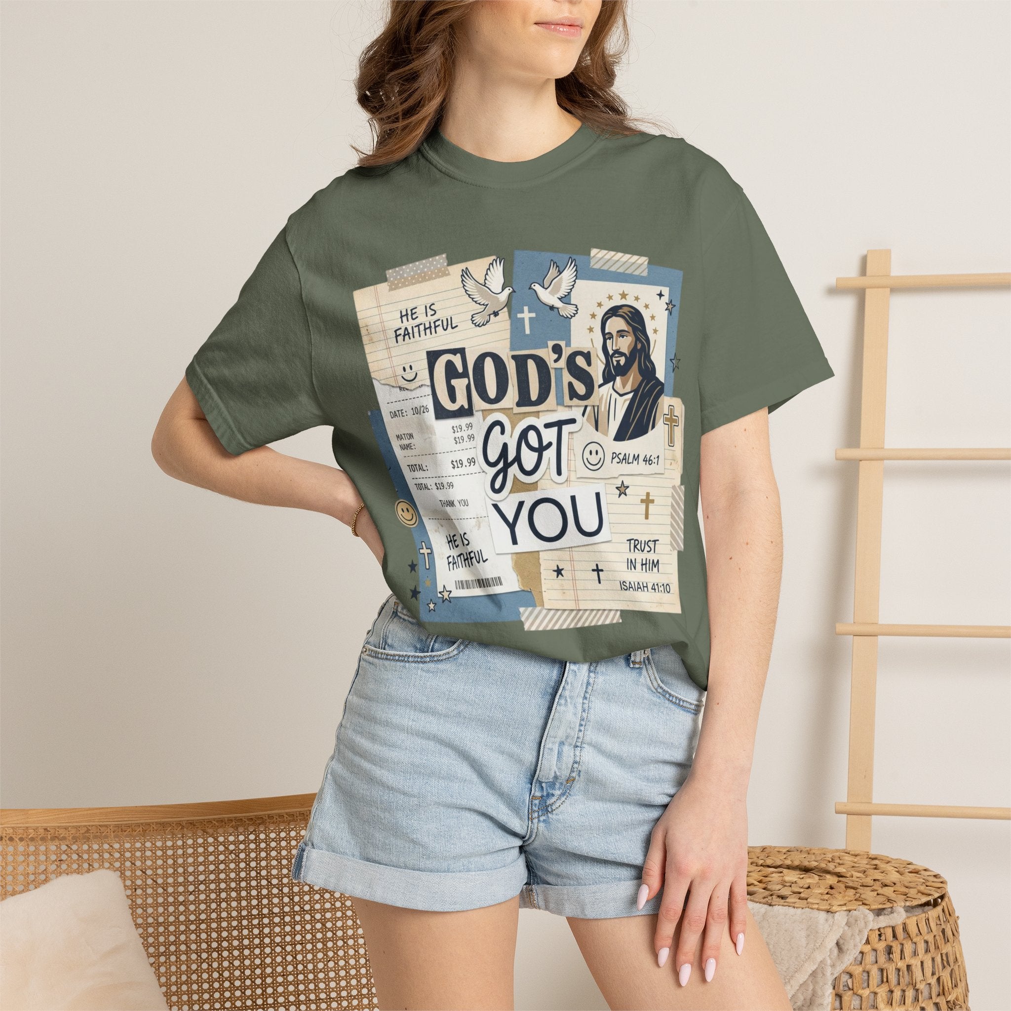 God's Got You Christian T-Shirt — Inspirational Faith Tee
