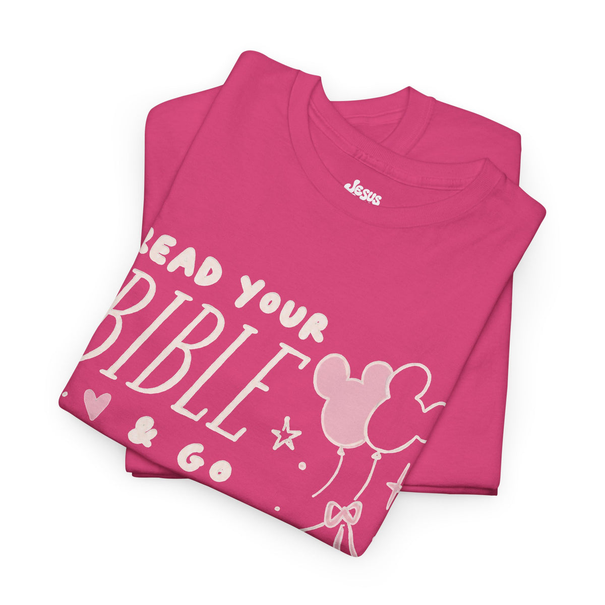 Read Your Bible, Theme Parks T-Shirt — Christian Faith & Fun Graphic Tee