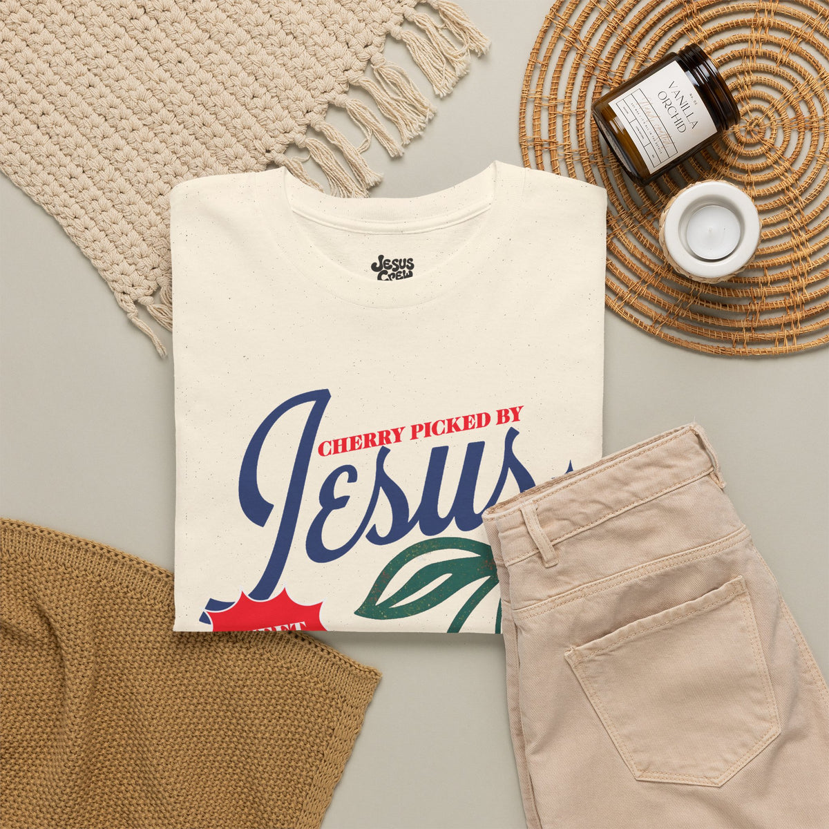 Jesus Sweet Cherry T-Shirt — Retro Faith Graphic Tee