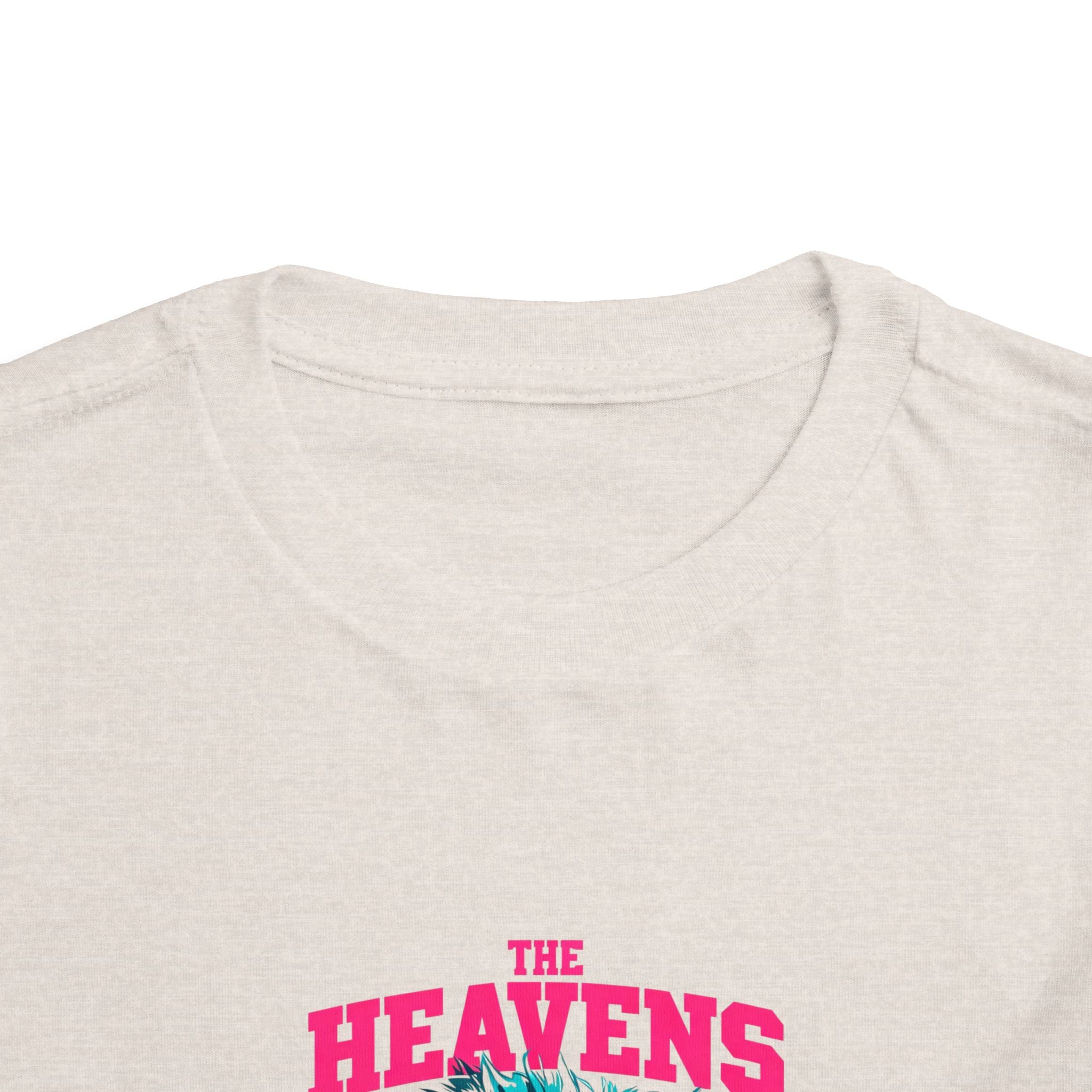 Toddler Tee — 'The Heavens Are Roaring' Colorful Roaring Lion Graphic