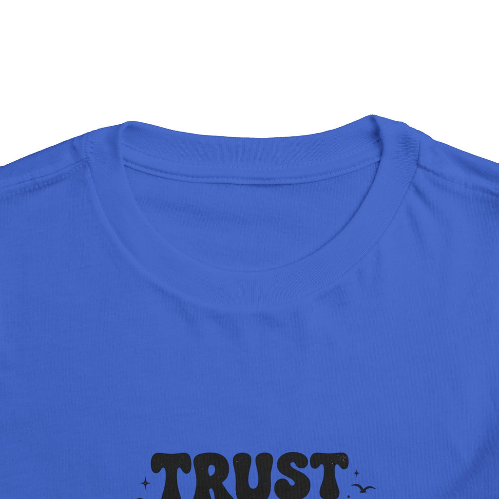 Toddler Tee - "Trust the One Who Calms the Seas" Biblical Kids Shirt (Mark 4:39)