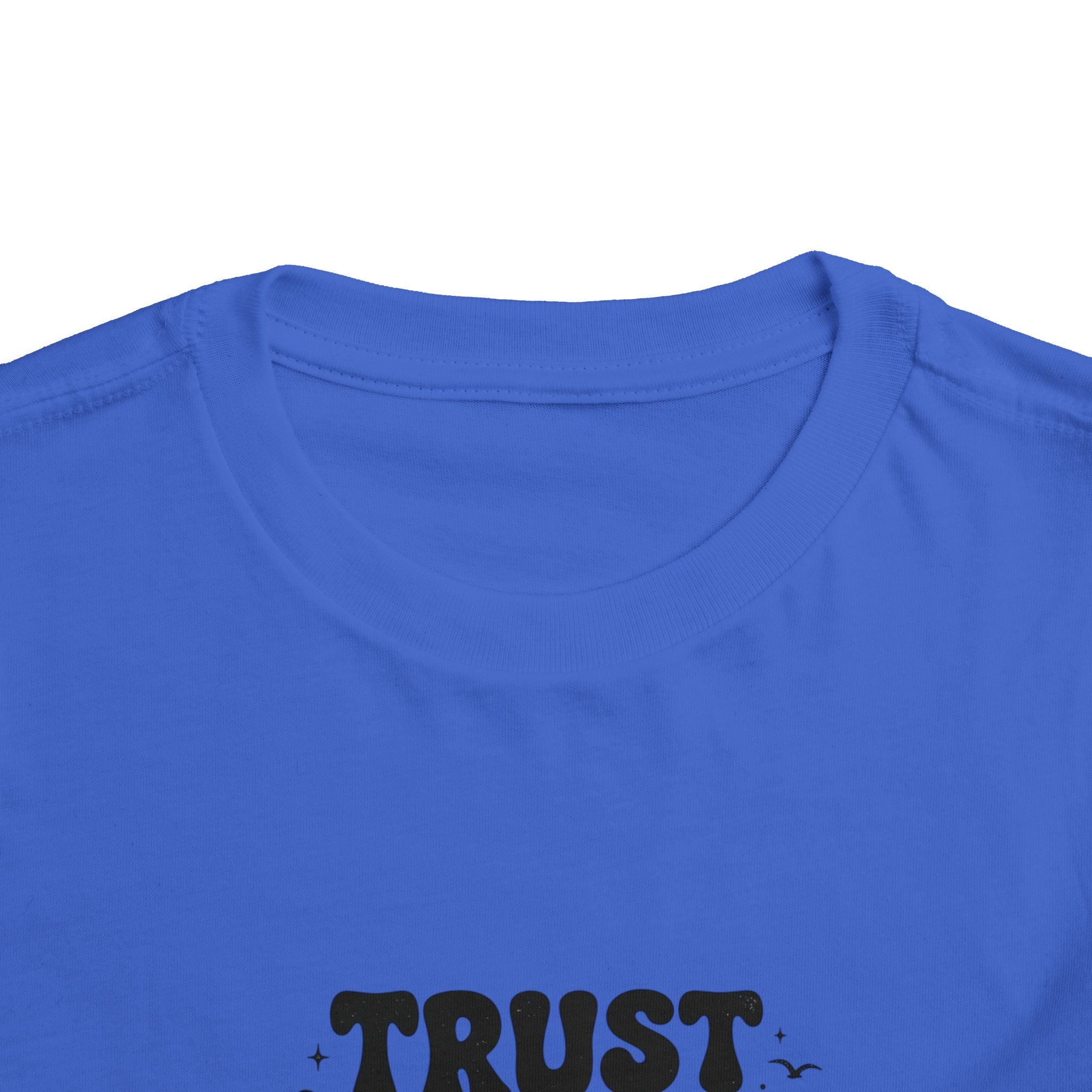Toddler Tee - "Trust the One Who Calms the Seas" Biblical Kids Shirt (Mark 4:39)
