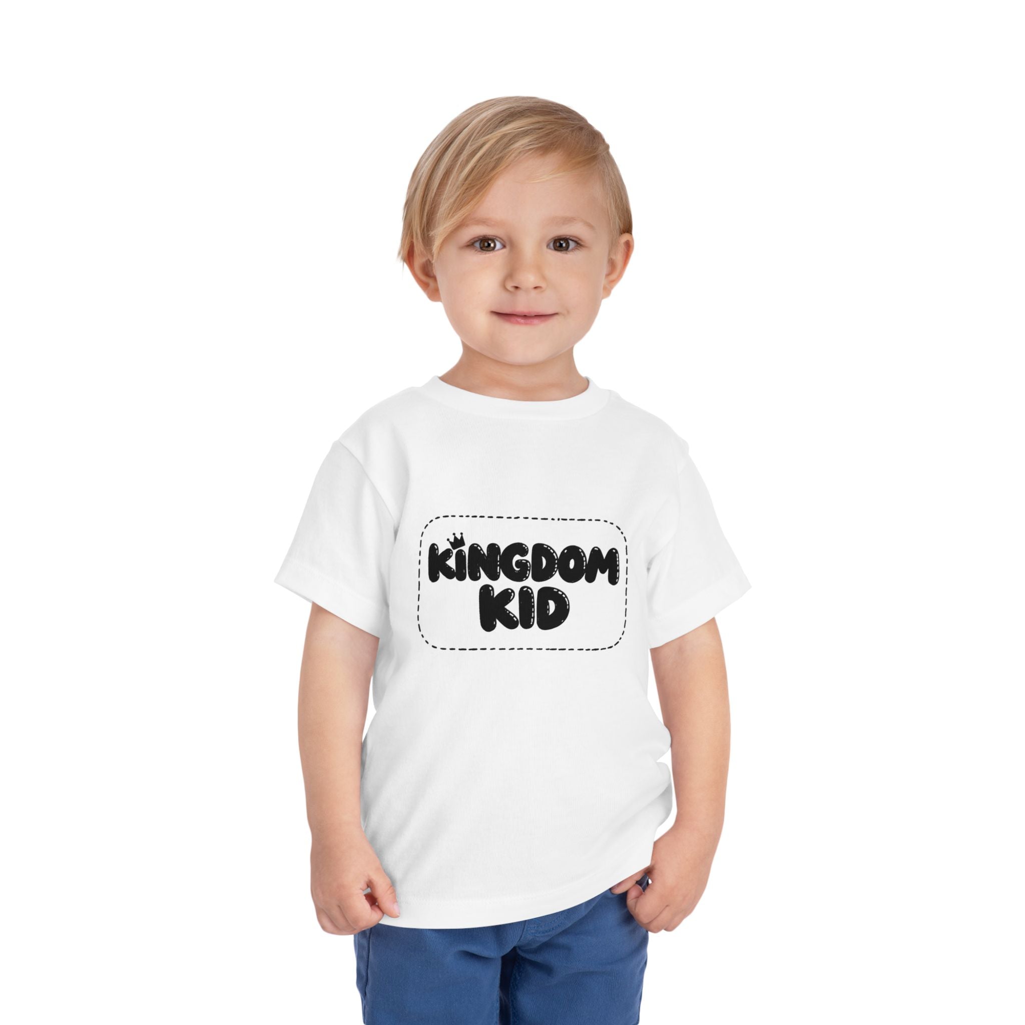 Kingdom Kid Toddler Tee — Christian Kids Short Sleeve Shirt