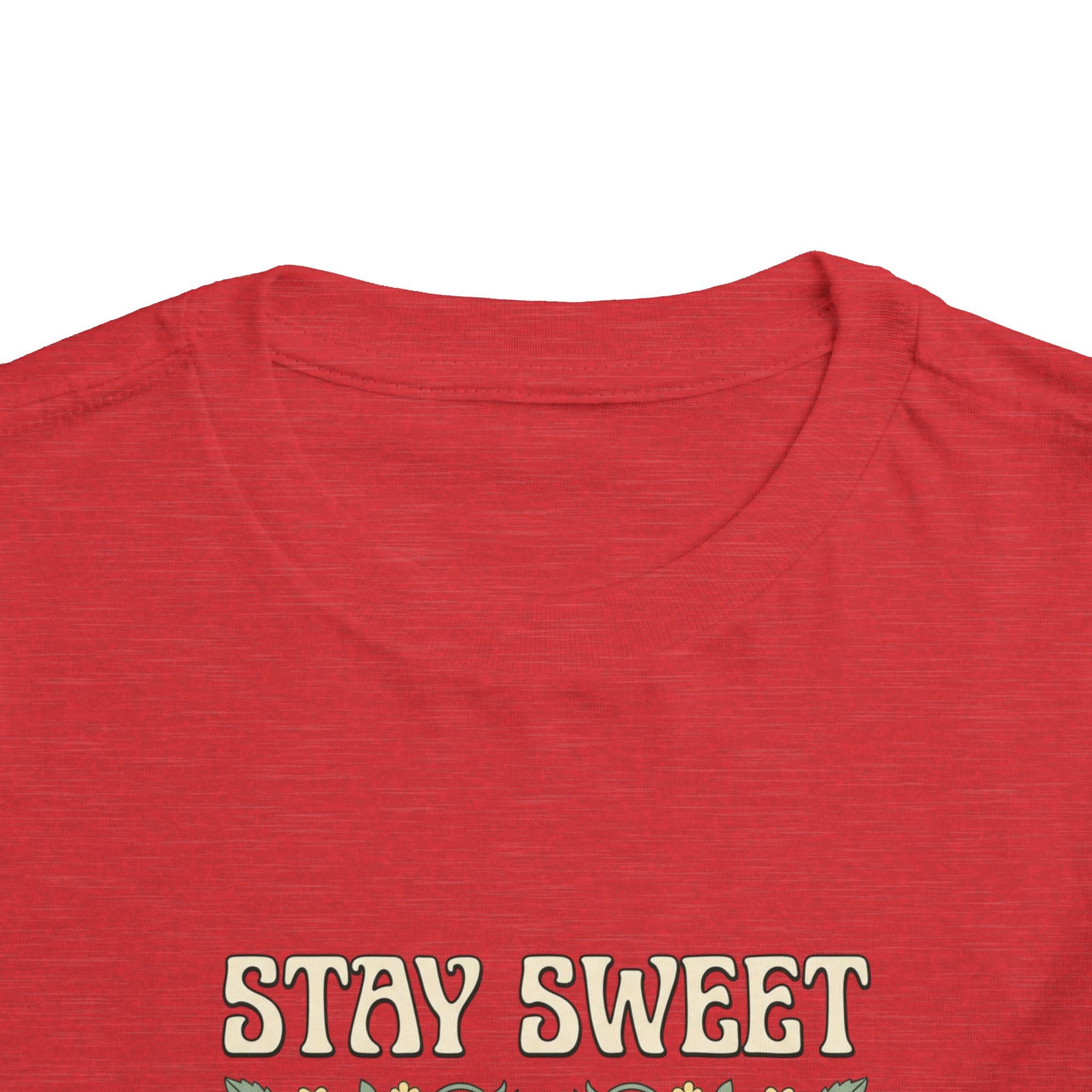 Stay Sweet Toddler Tee — Fruit of the Spirit Floral Kids T‑Shirt