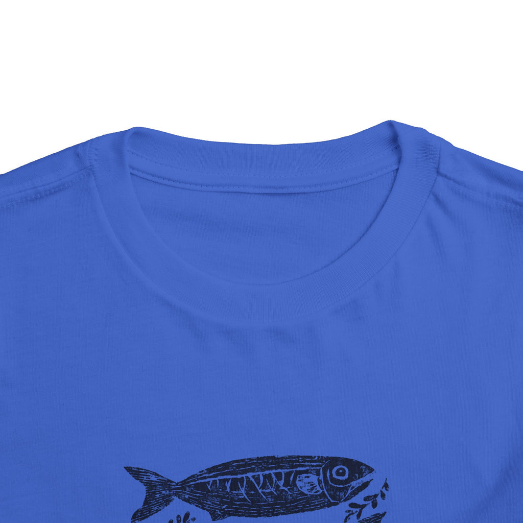 Toddler Fish Tee — "I'll Give You All Of My Fishes And Loves" Cute Nautical Shirt