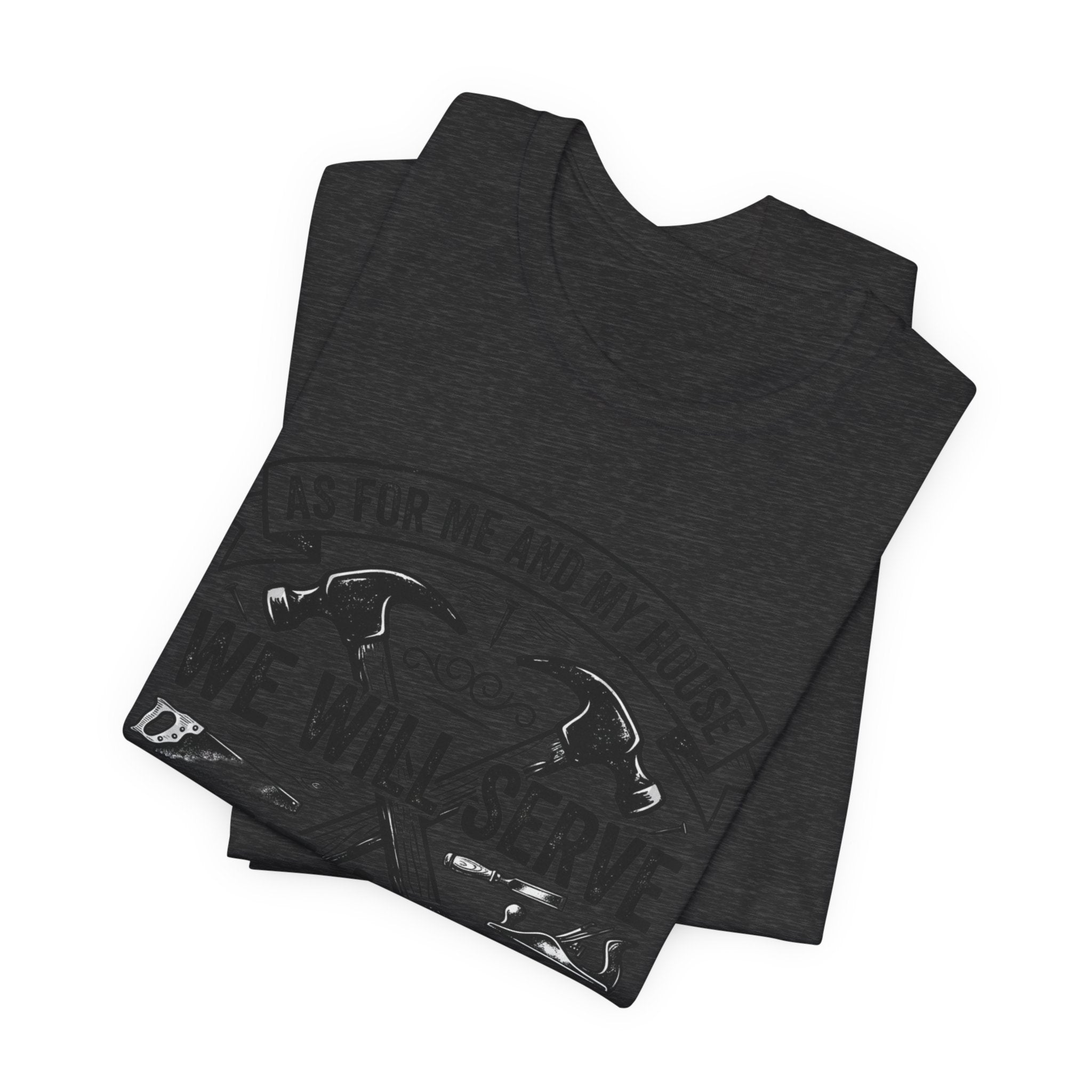 We Will Serve The Lord Tee — Joshua 24:15 Christian Faith T-Shirt