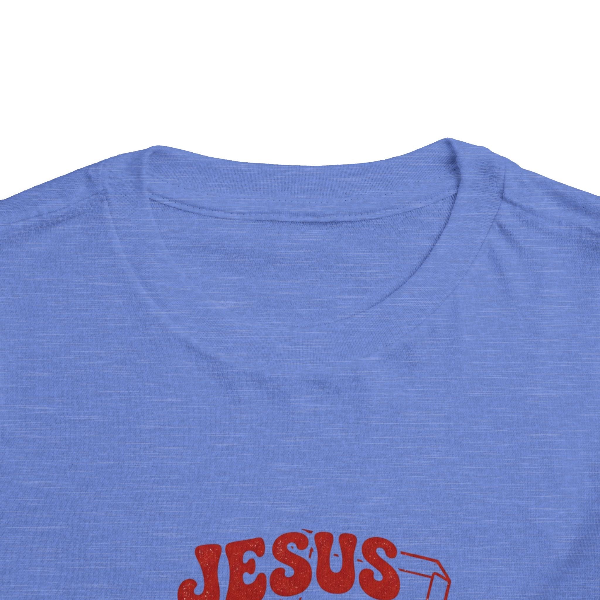 Jesus Delivers Toddler Tee — Daily Bread Co. Christian Kids T‑Shirt