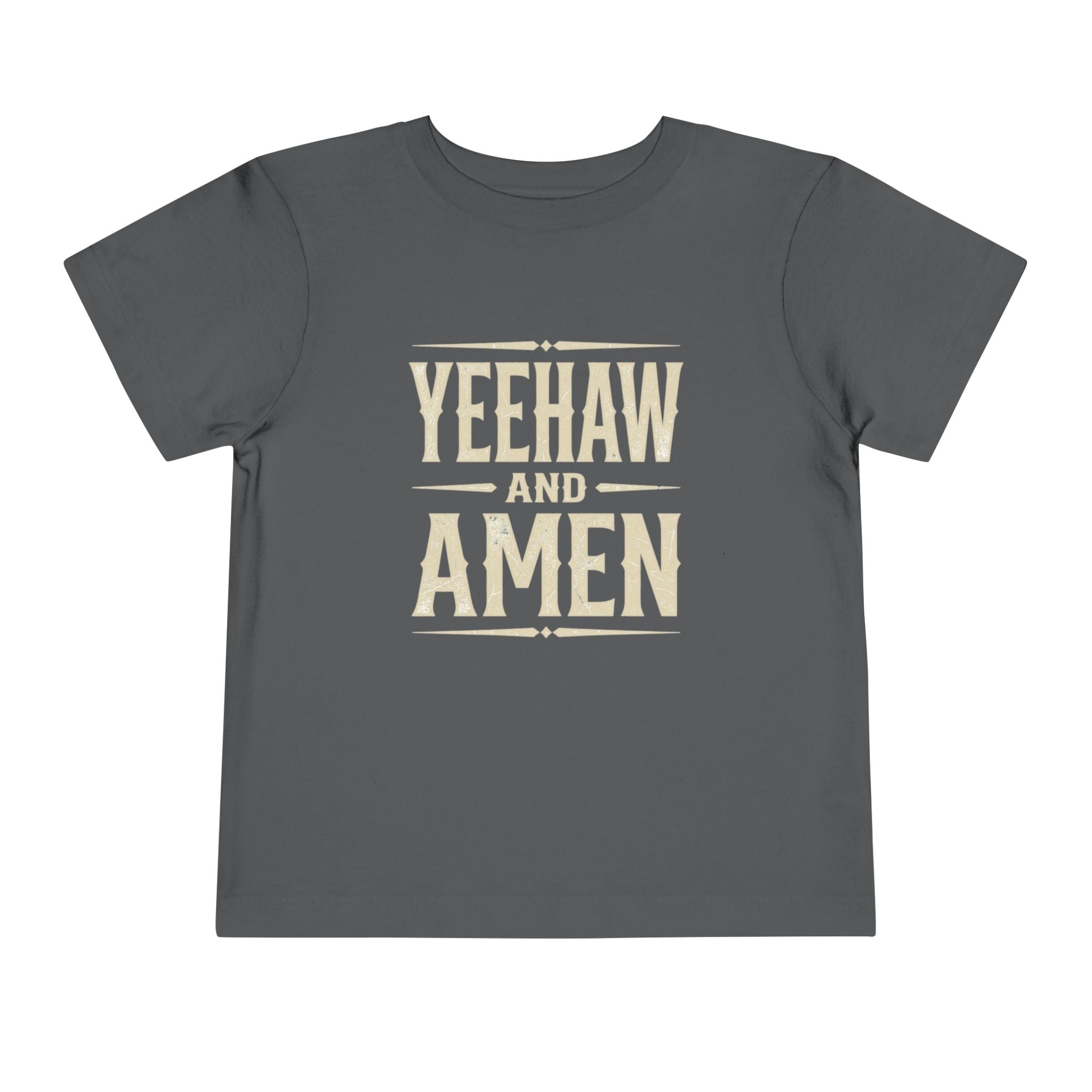 Yeehaw and Amen Toddler Tee