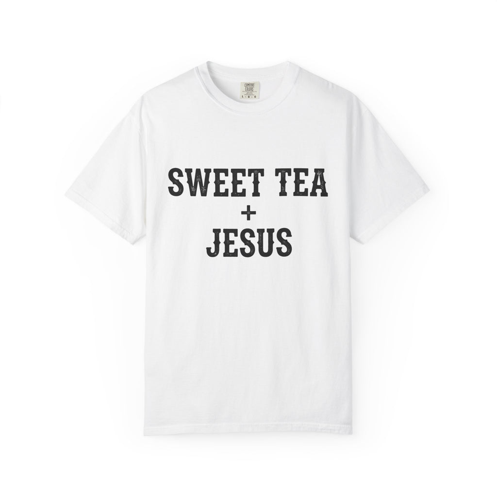 Sweet Tea + Jesus T‑Shirt — Southern Faith Graphic Tee