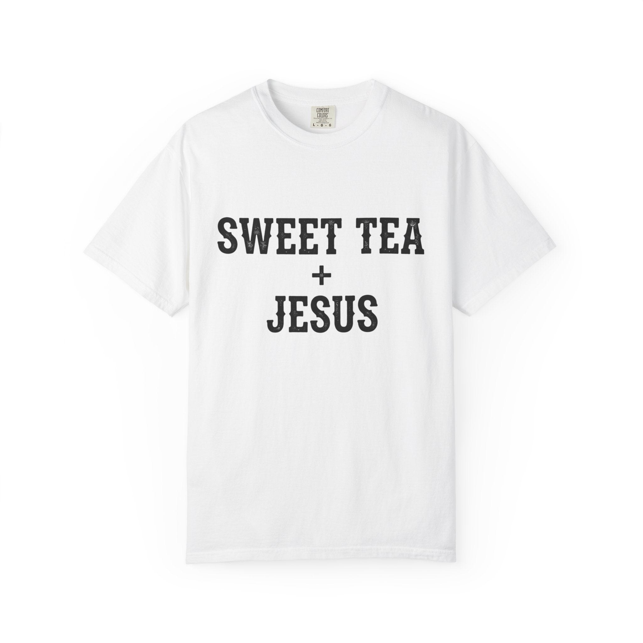 Sweet Tea + Jesus T‑Shirt — Southern Faith Graphic Tee