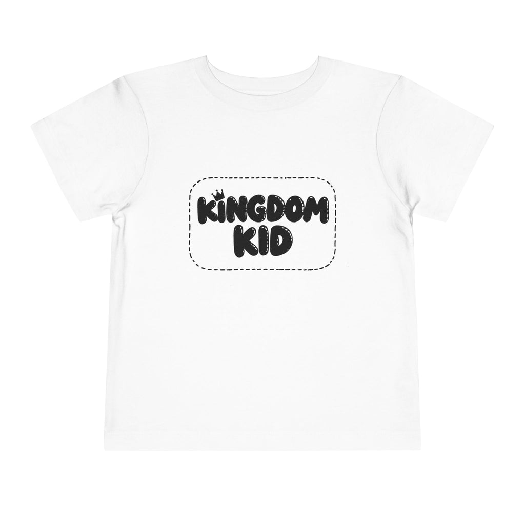 Kingdom Kid Toddler Tee — Christian Kids Short Sleeve Shirt