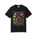 Consider How The Wildflowers Grow Floral Graphic Tee