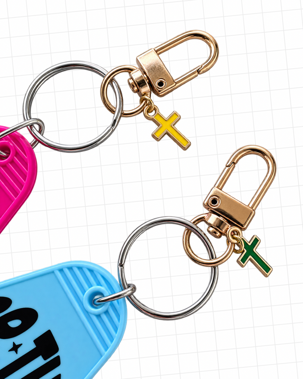 Christian Motel Keychain